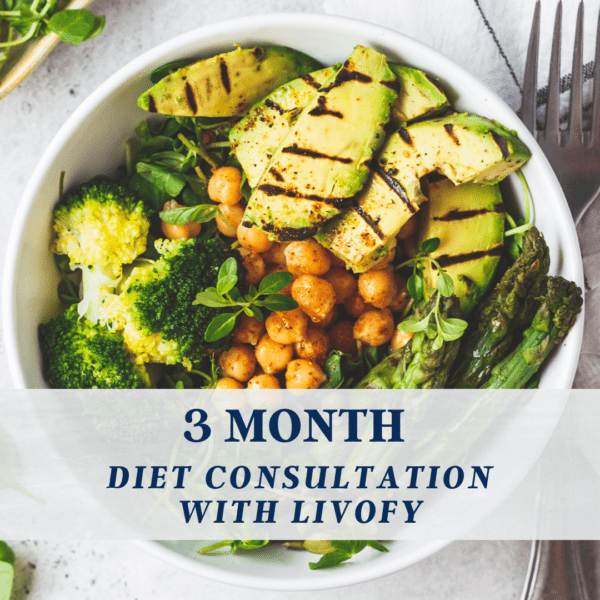 3 Month Diet Consultation with Livofy