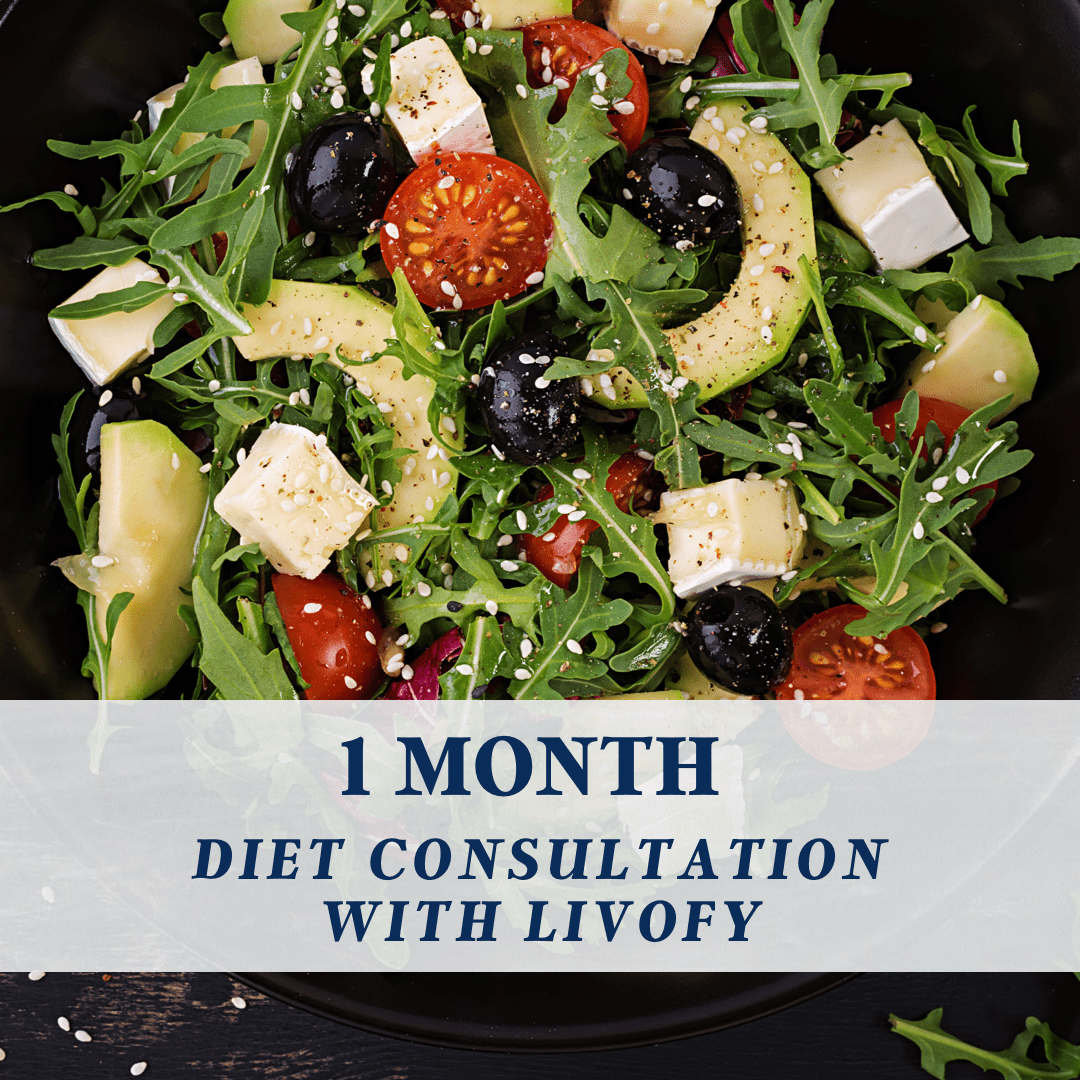 1 Month Diet Consultation with Livofy