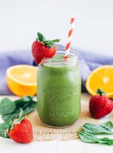 Spinach Strawberry Smoothie