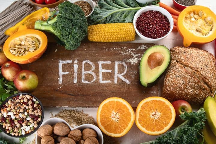 Fiber rich foods