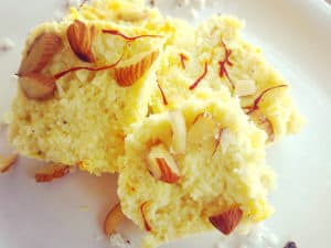 Keto Saffron Barfi