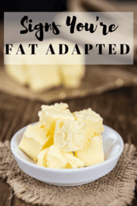 Signs Of Fat Adaption On Keto