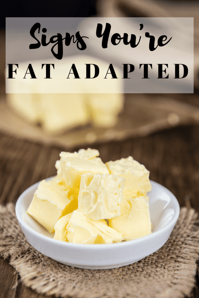 Signs Of Fat Adaption On Keto