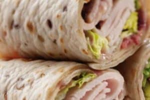 Turkey Cranberry wraps