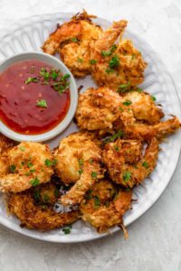 Air fryer coconut shrimp