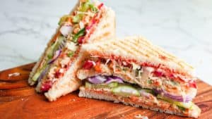 Club Sandwich with Super Mayo
