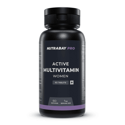 NUTRABAY PRO ACTIVE MULTIVITAMIN FOR WOMEN, 60 CAPSULES