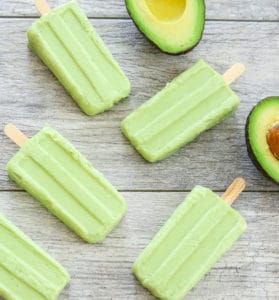 KETO AVOCADO POPSICLES