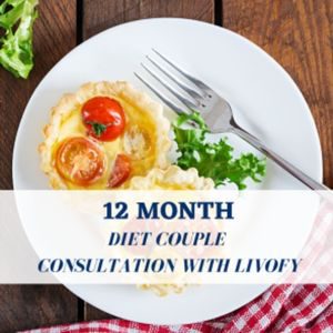 12 Month Couple Diet Consultation With Livofy