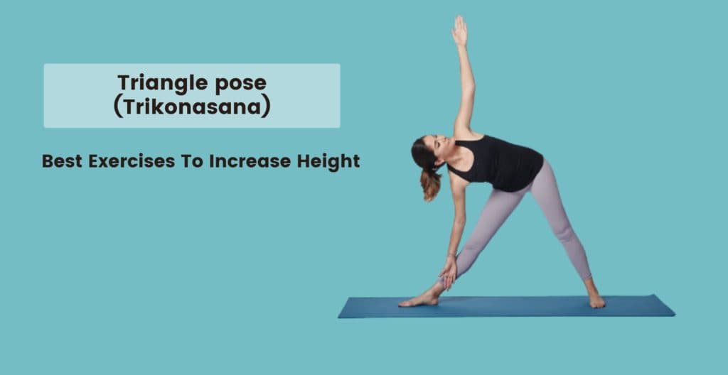 Triangle pose (Trikonasana)