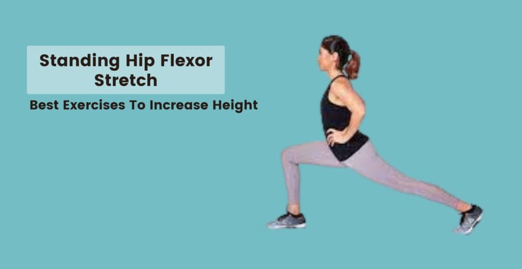 Standing hip flexor stretch