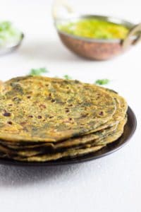 methi paratha