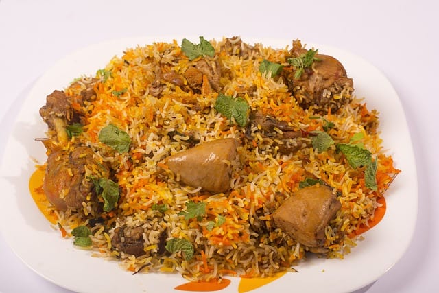 chicken dum biryani