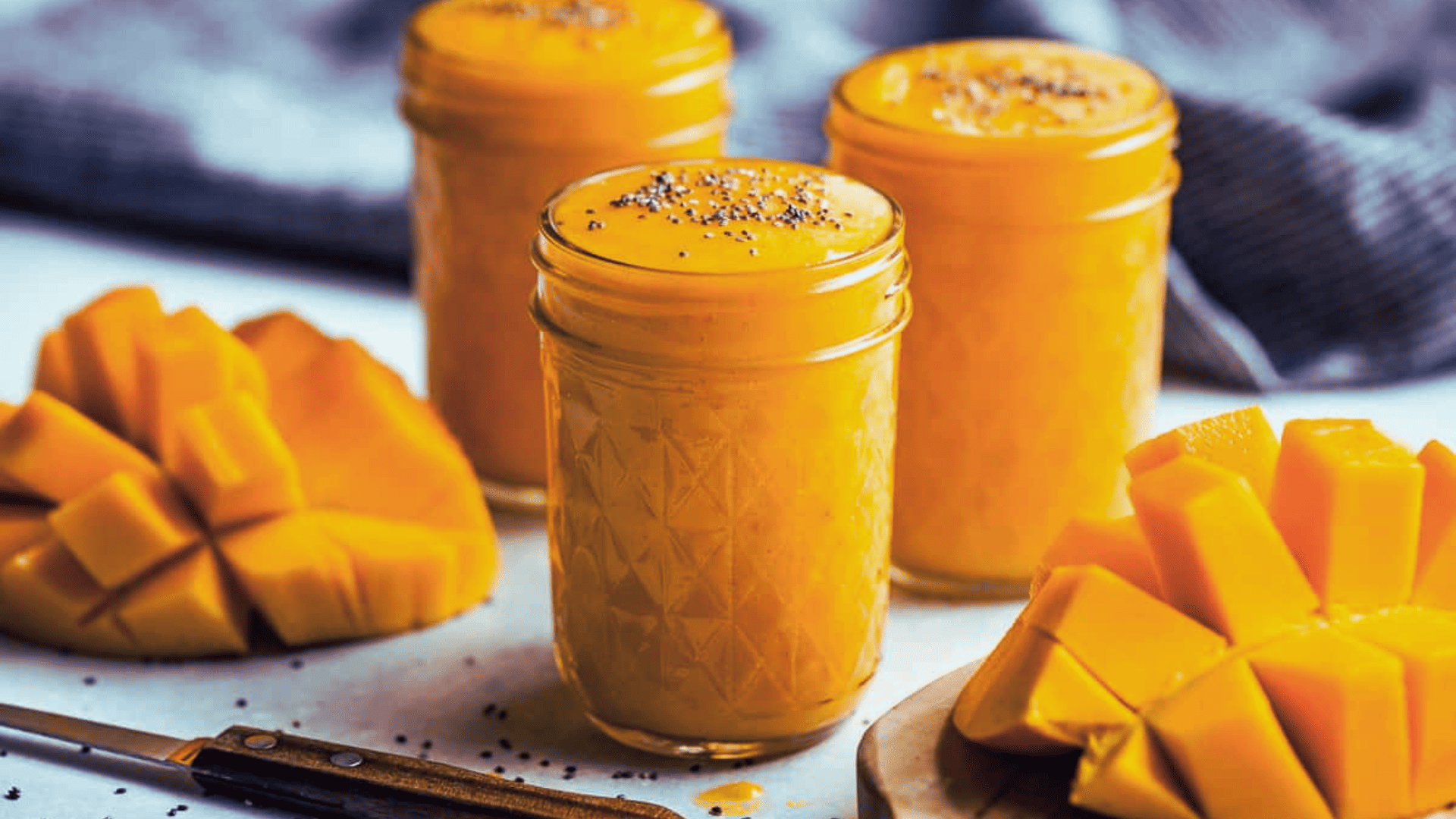 Mango Shake Recipe - How to make Mango Shake (मैंगो शेक) | Livofy
