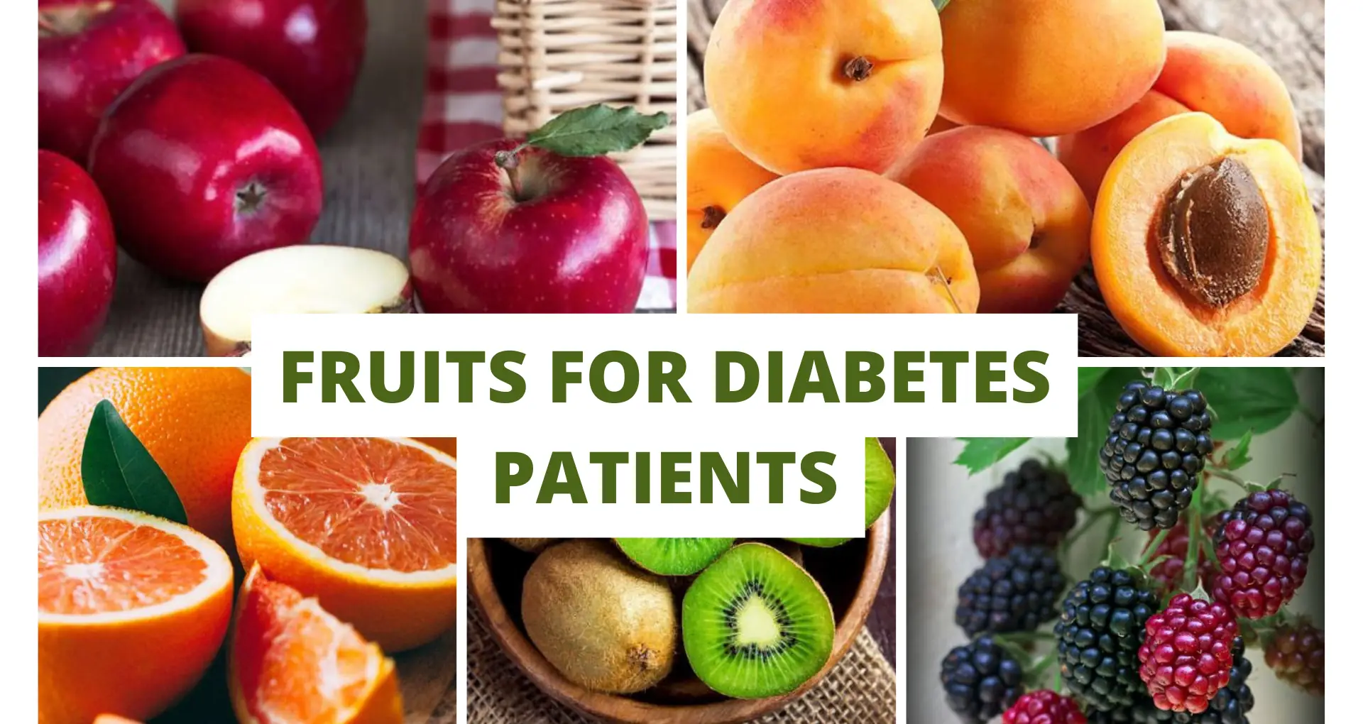 FRUITS FOR DIABETES PATIENTS