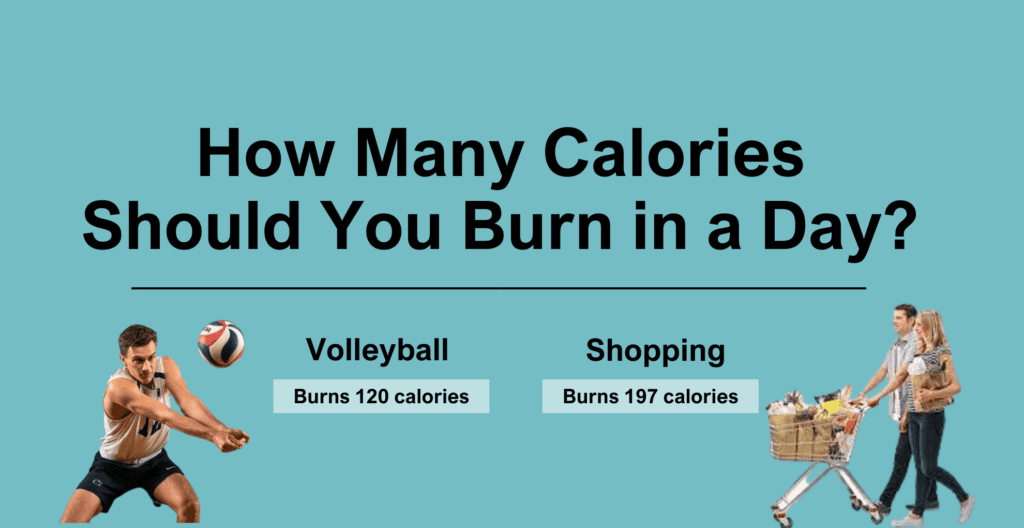 how many calories should i burn a day