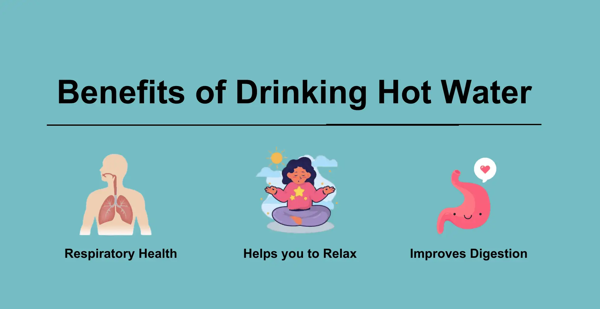 BENEFITS OF DRINKING HOT WATER