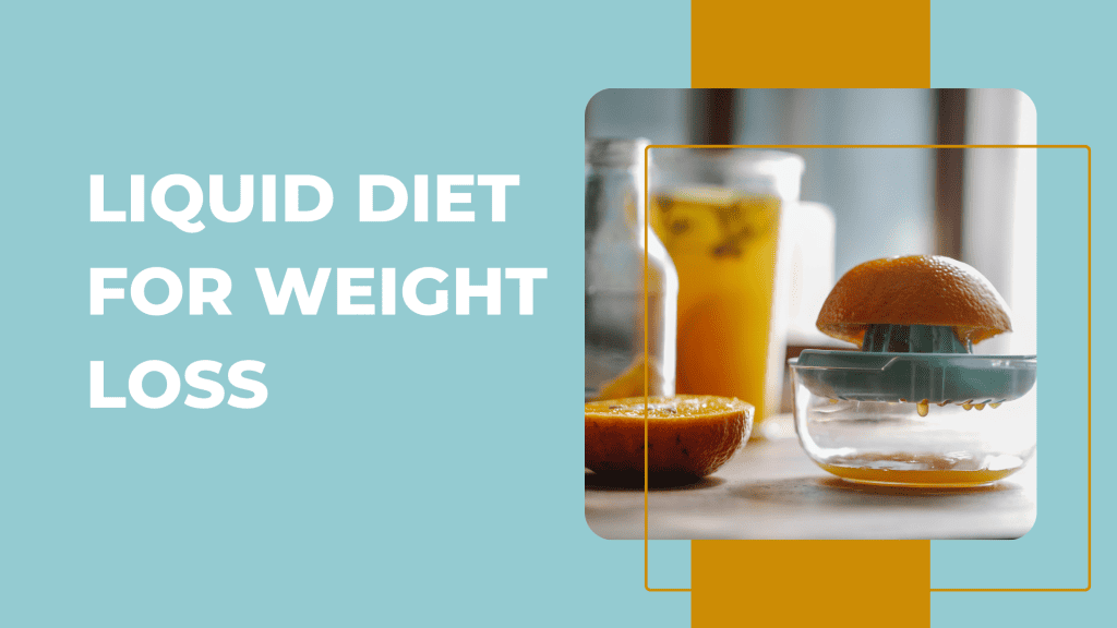 Liquid Dieting to Lose Weight