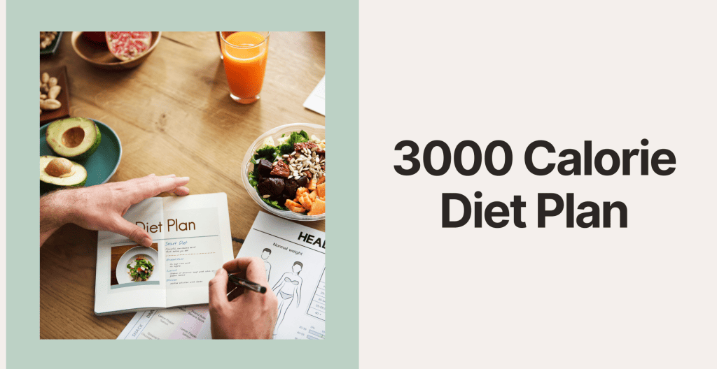 3000 Calorie Diet Plan