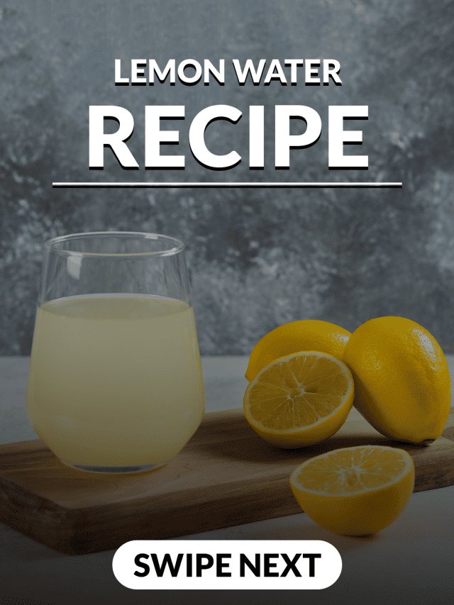 Lemon Water Recipe – Step by Step – Web Story | Livofy