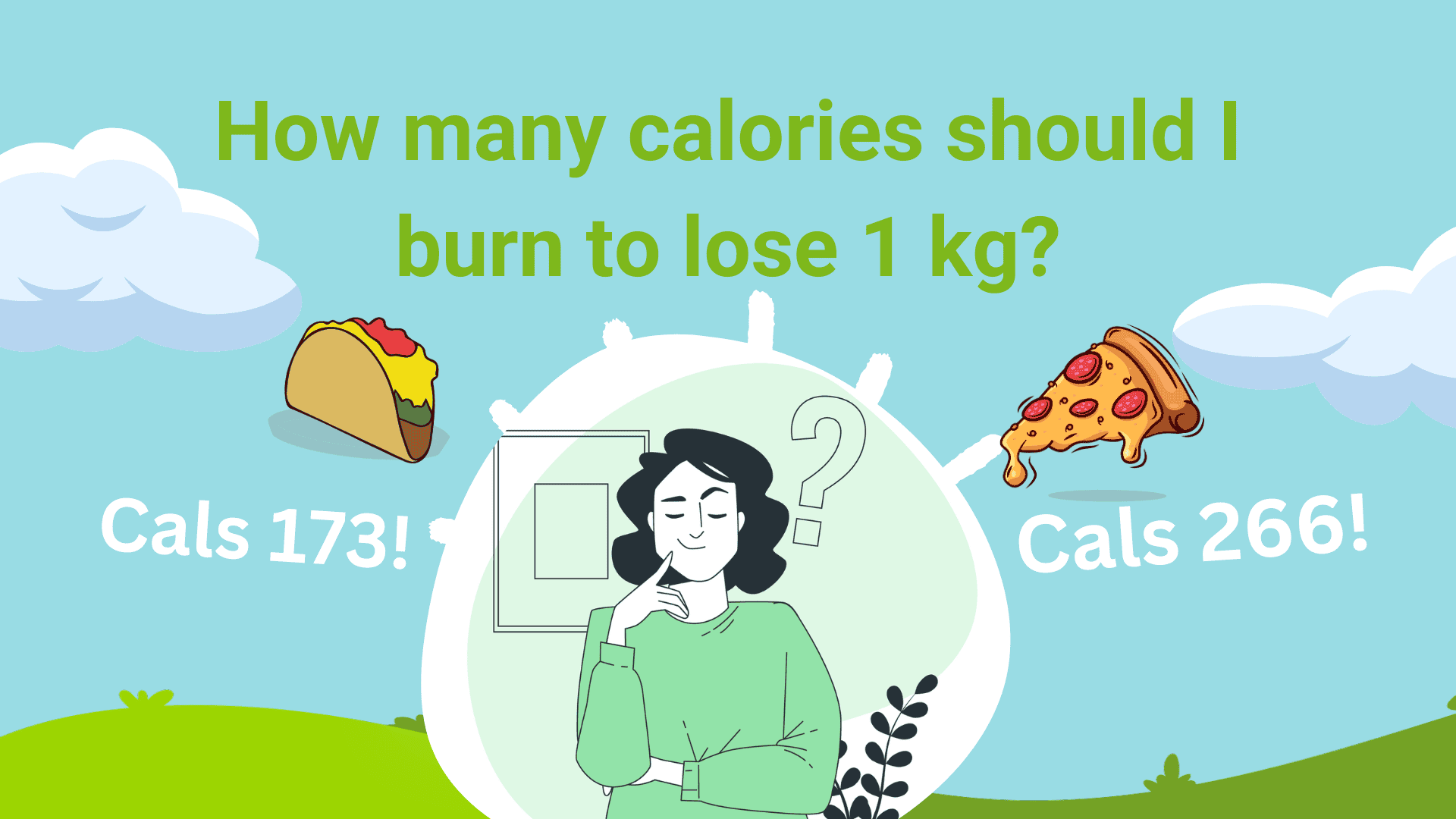 How many calories should I burn to lose 1 kg Livofy