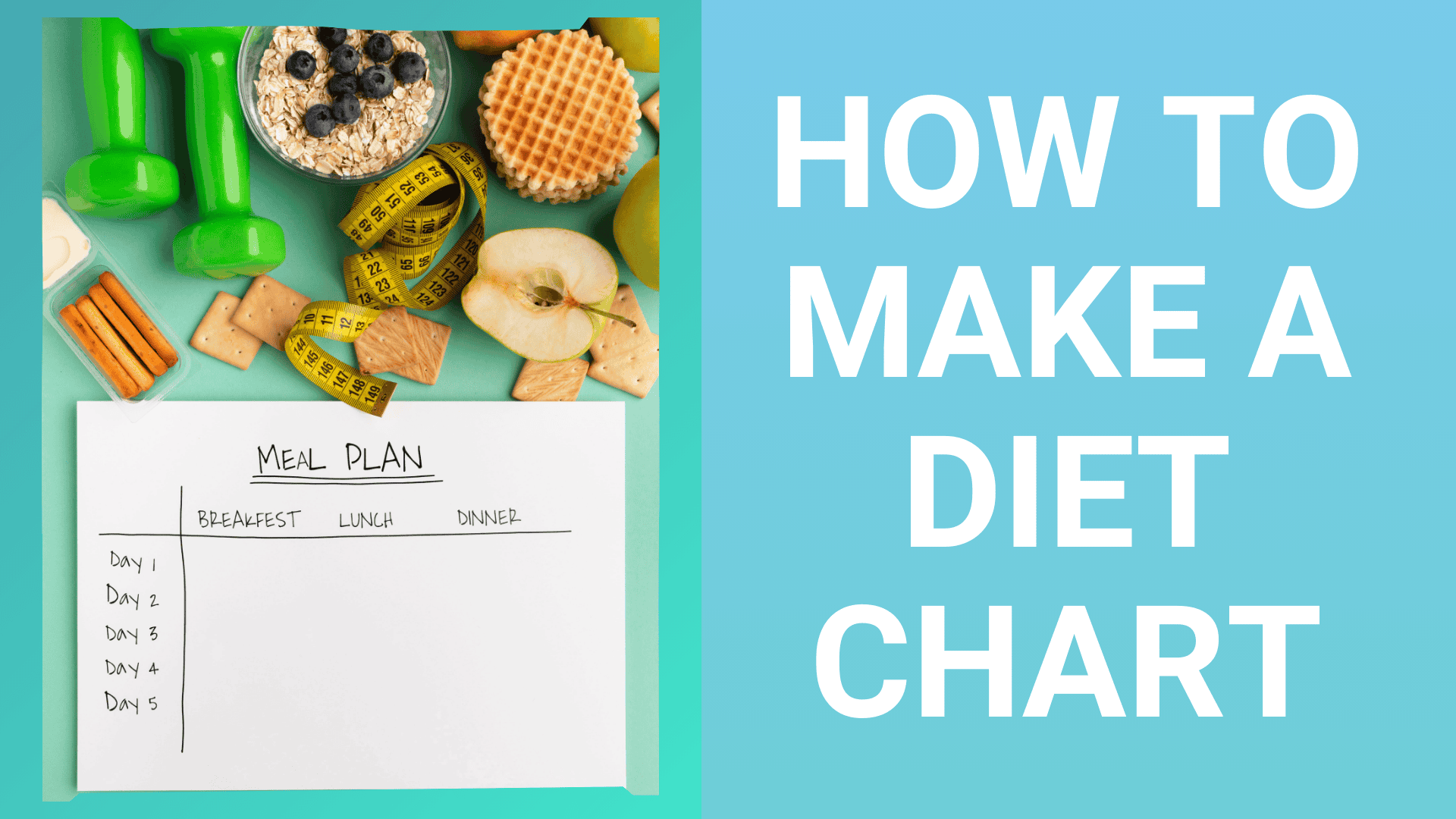 How To Create A Diet Plan At Home Livofy