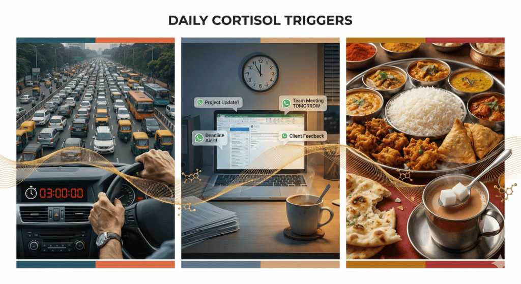 Indian Lifestyle Factors Affecting Cortisol And Weight Loss