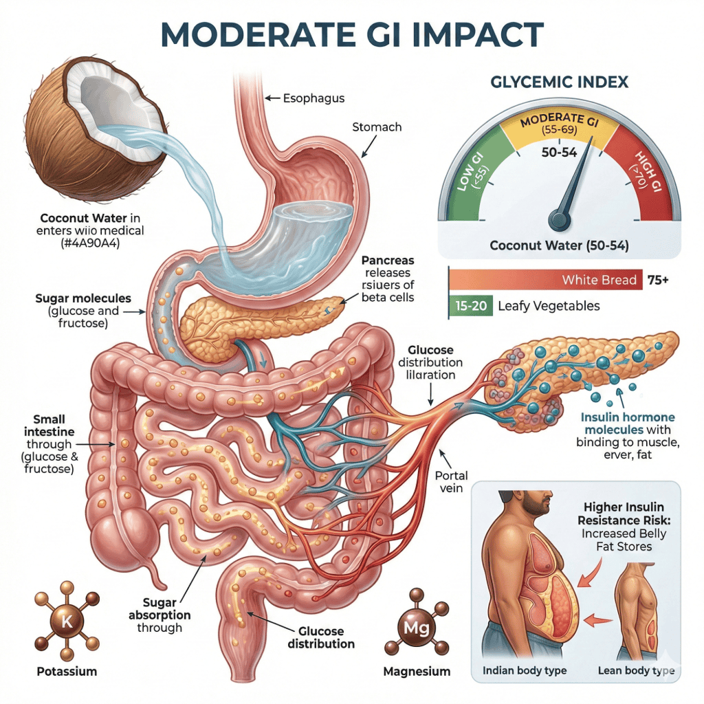 The Science Behind Coconut Water Blood Sugar for Indians