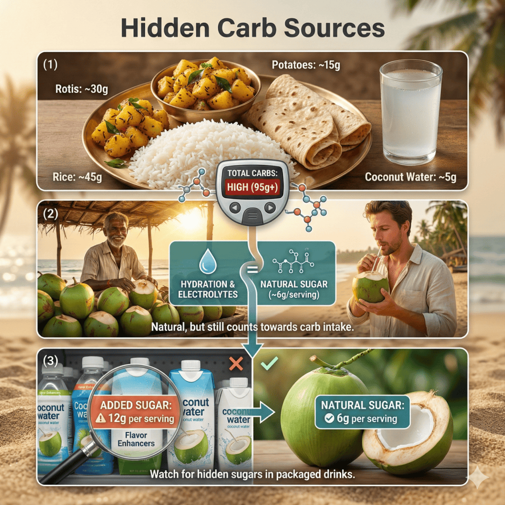 Indian Lifestyle Factors Affecting Coconut Water Blood Sugar