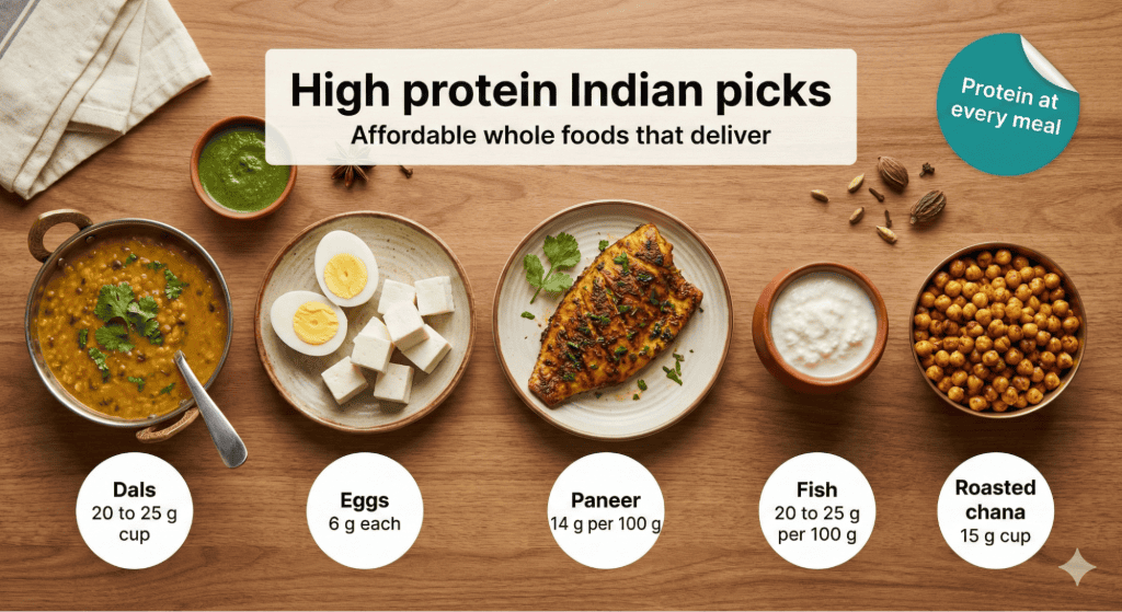 Best Indian Foods for High Protein Weight Gain Management