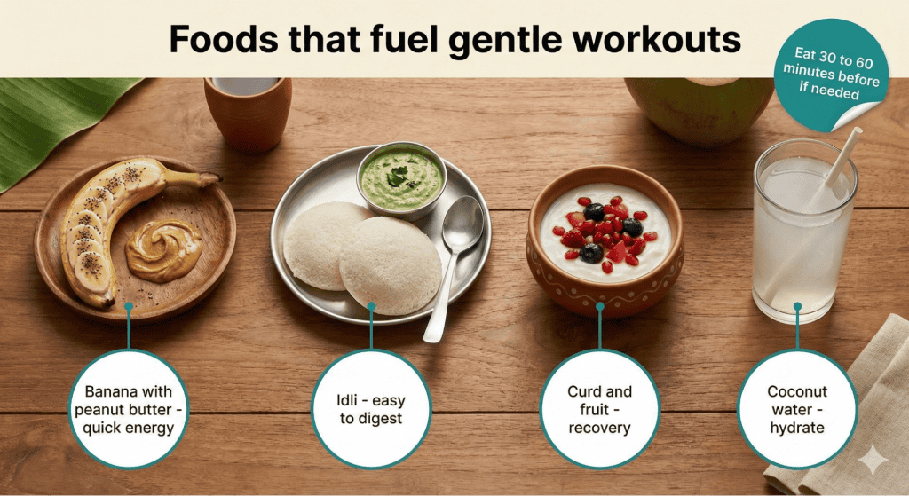 Best Indian Foods for Low-Impact Workouts Management
