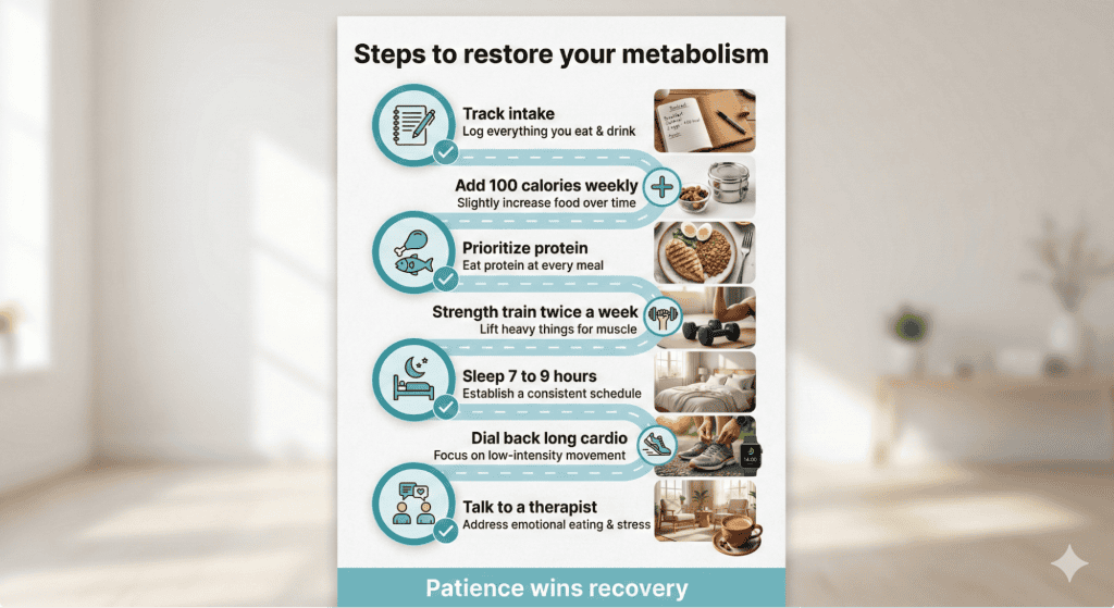 Lifestyle Changes to Support Metabolic Damage