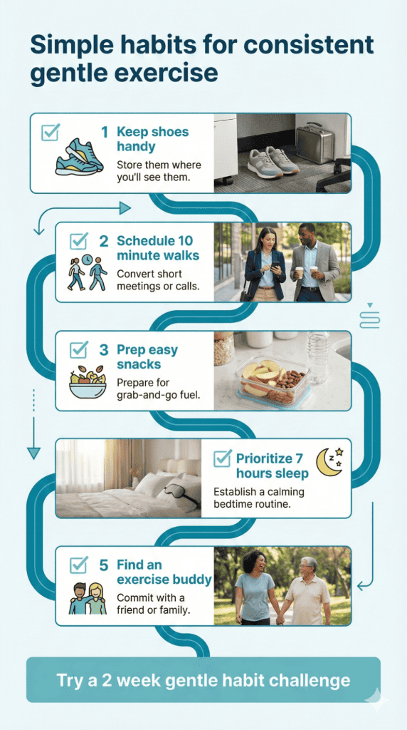 Lifestyle Changes to Support Low-Impact Workouts
