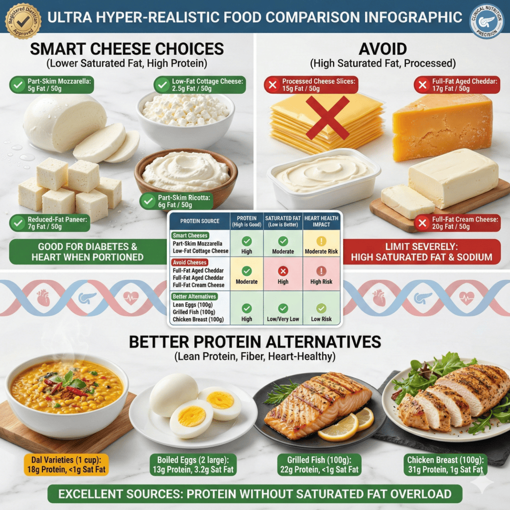 Best Indian Foods for Cheese For Diabetics Management