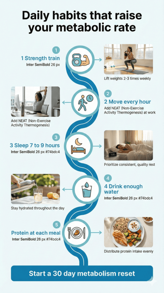 Lifestyle Changes to Support How To Boost Metabolism