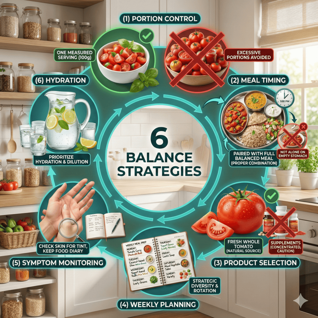 Lifestyle Changes to Support Lycopene Overdose