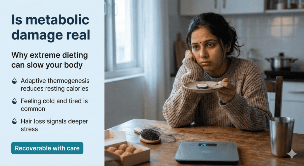 What Is Metabolic Damage and Why Indian Dieters Should Care?