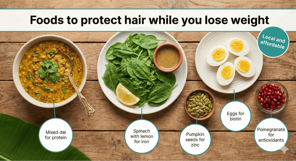Best Indian Foods for Weight Loss And Hair Loss Management