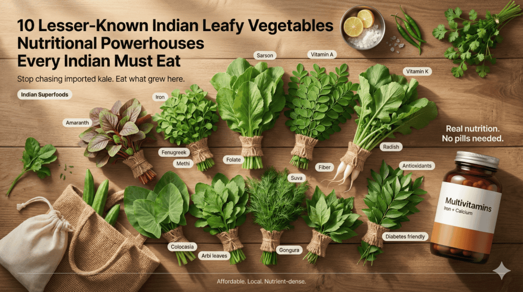 Indian leafy vegetables