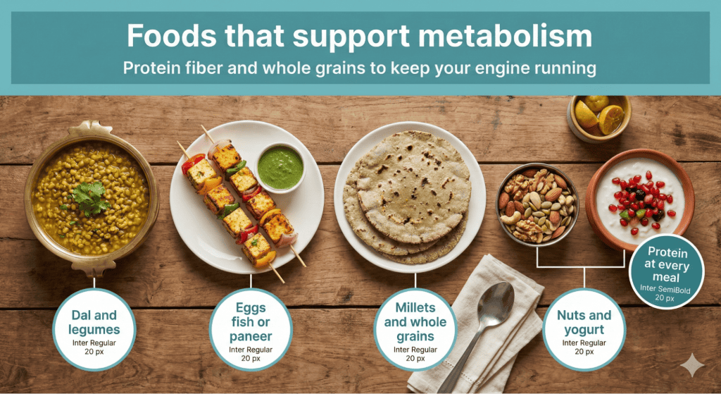 Best Indian Foods for How To Boost Metabolism Management