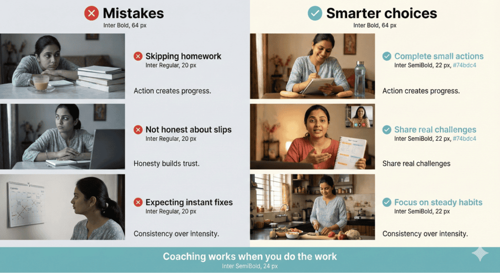 Common Mistakes Indians Make with Health Coaching Myths