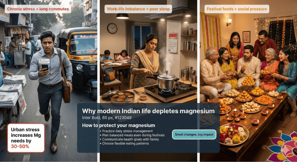 Indian Lifestyle Factors Affecting Magnesium Deficiency