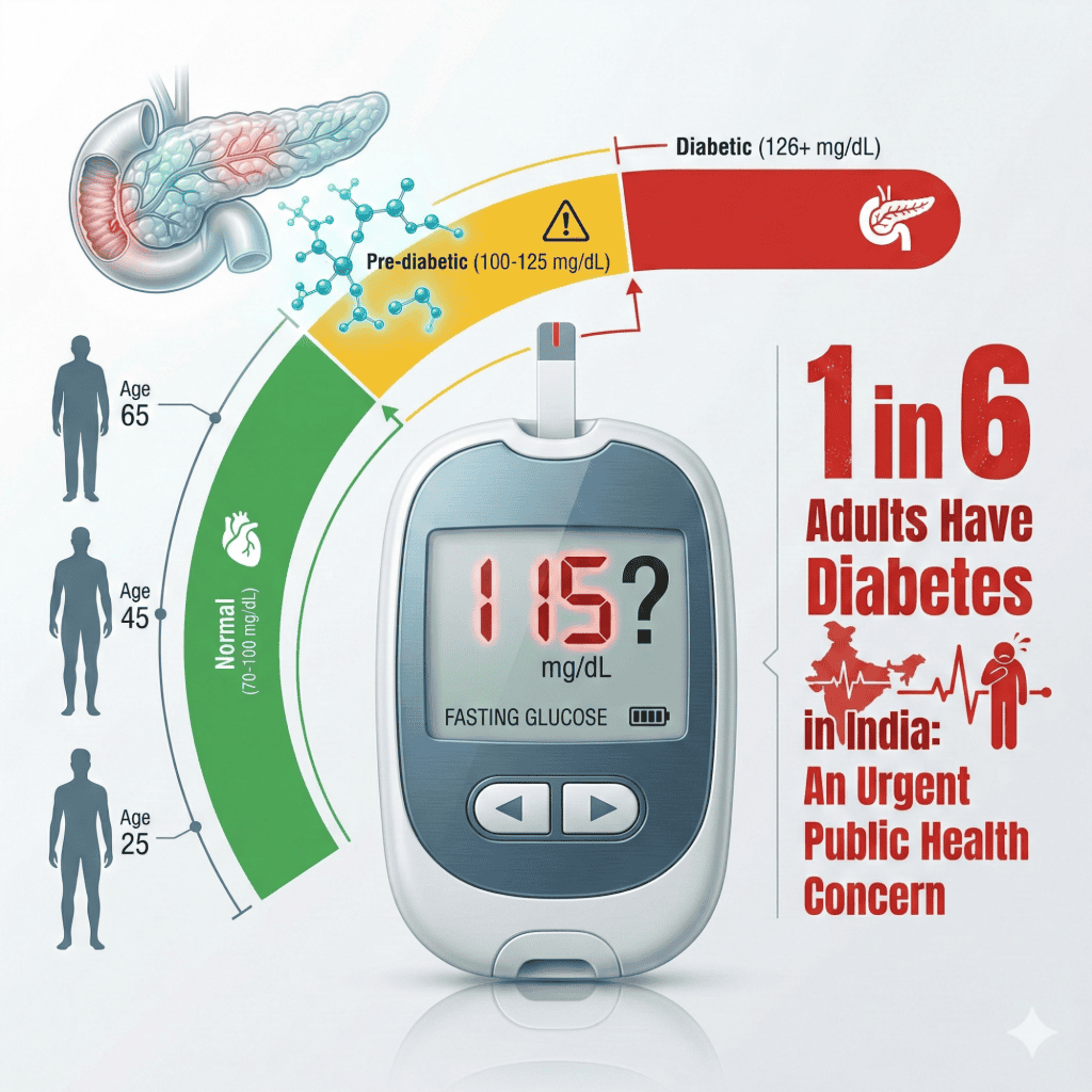 What Is the Blood Sugar Level Chart By Age and Why Indian Dieters Should Care?