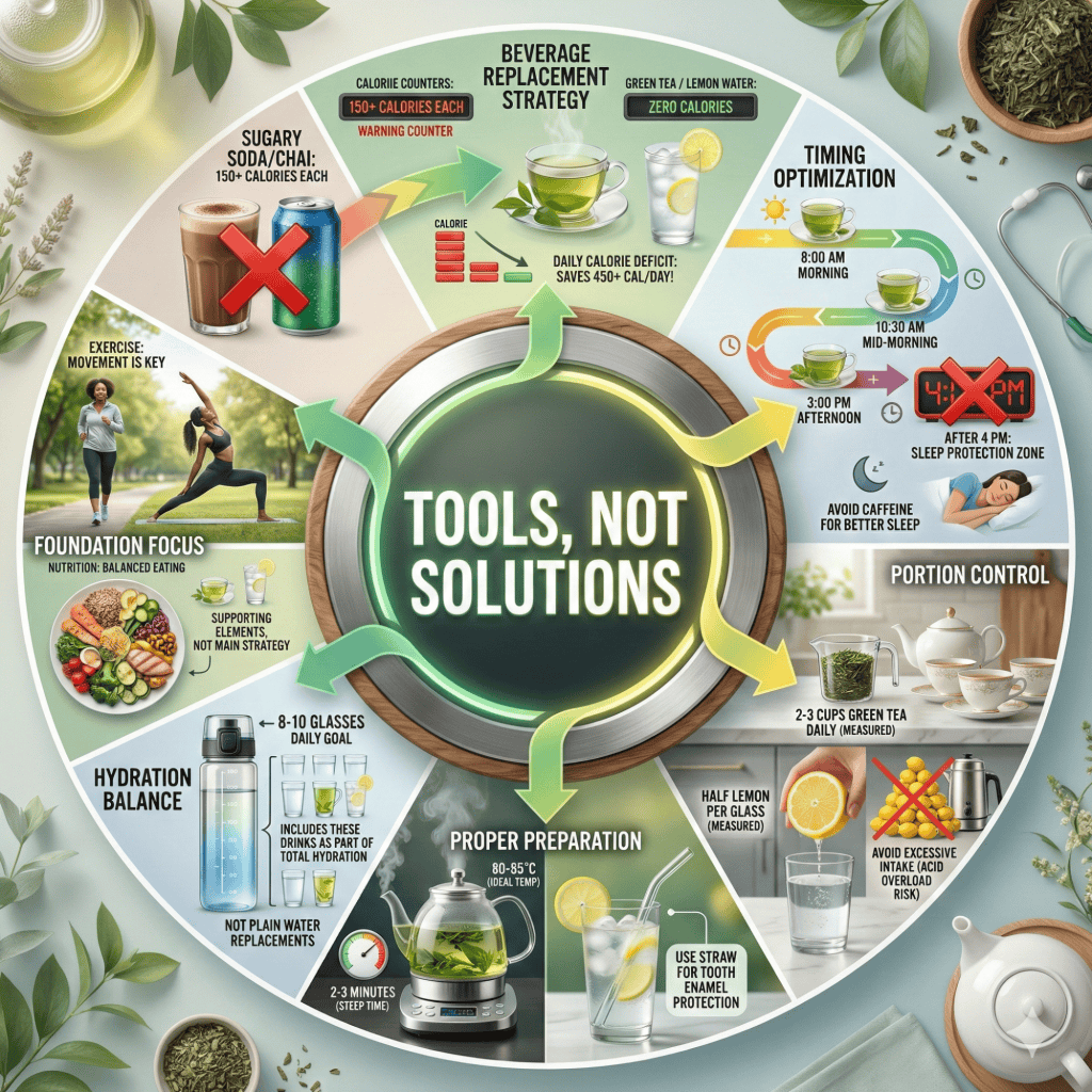 Lifestyle Changes to Support Green Tea Vs Lemon Water