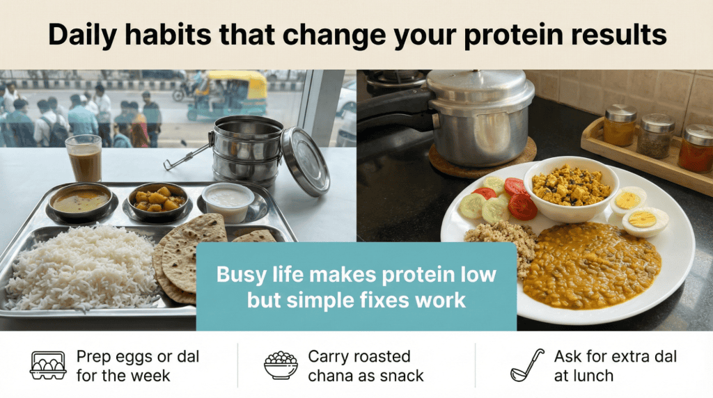 Indian Lifestyle Factors Affecting High Protein Weight Gain