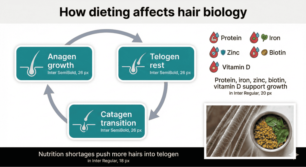 The Science Behind Weight Loss And Hair Loss for Indians
