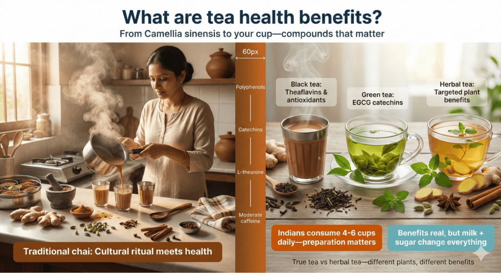 What Is Tea Health Benefits and Why Indian Dieters Should Care?