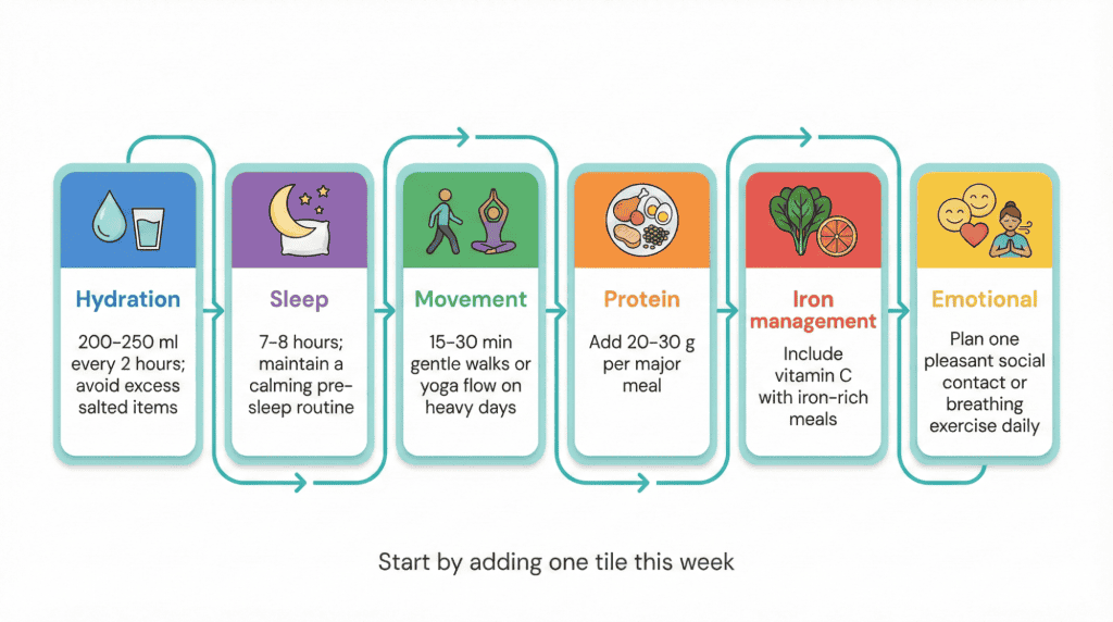 Lifestyle Changes to Support Weight Loss Diet During Periods