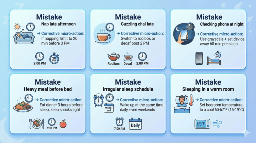 Common Mistakes Indians Make with Cortisol And Sleep