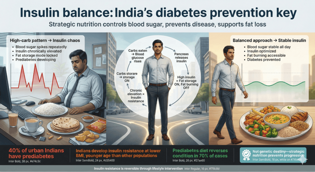 What Is Insulin Balancing Diet and Why Indian Dieters Should Care?